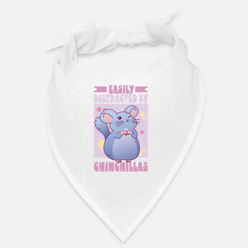 Chinchilla Liebhaber Geschenk Geschenkidee Bandana