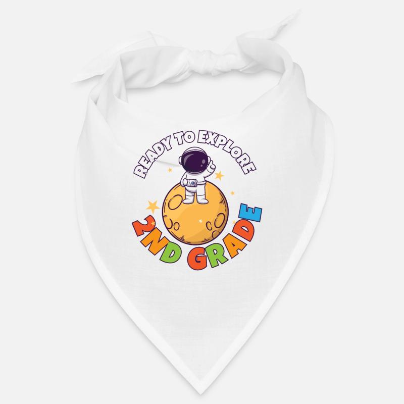 Back To School Day Ready to Explore 2nd Grade Bandana