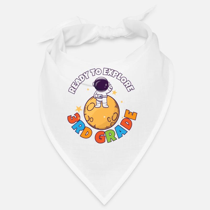 Back To School Day Ready to Explore 3rd Grade Bandana