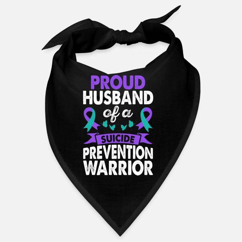 Ehemann Von Suicide Prevention Warrior Awareness Bandana