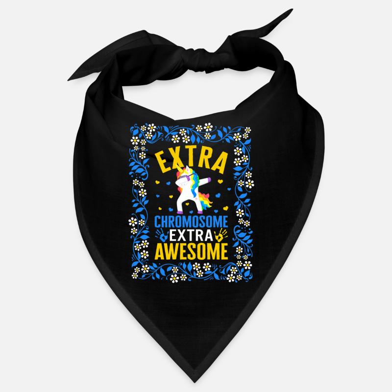 Welt-Down-Syndrom-Tagesshirt, extra Chromosom Bandana