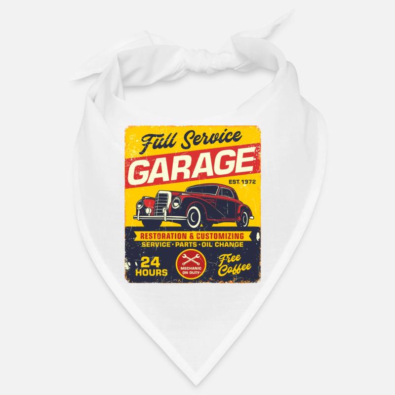 Autogarage retro Bandana