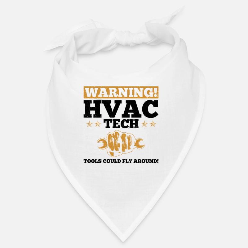Entwurf Eines Hvac-technikers Für Einen Bandana
