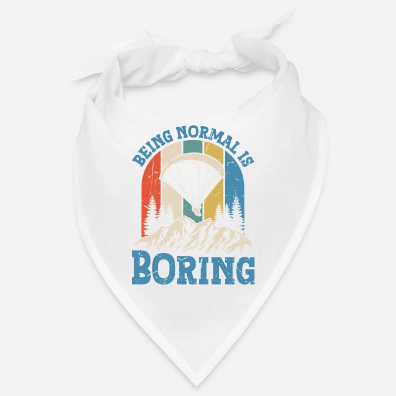 Paragliding Being Normal is Boring Bandana