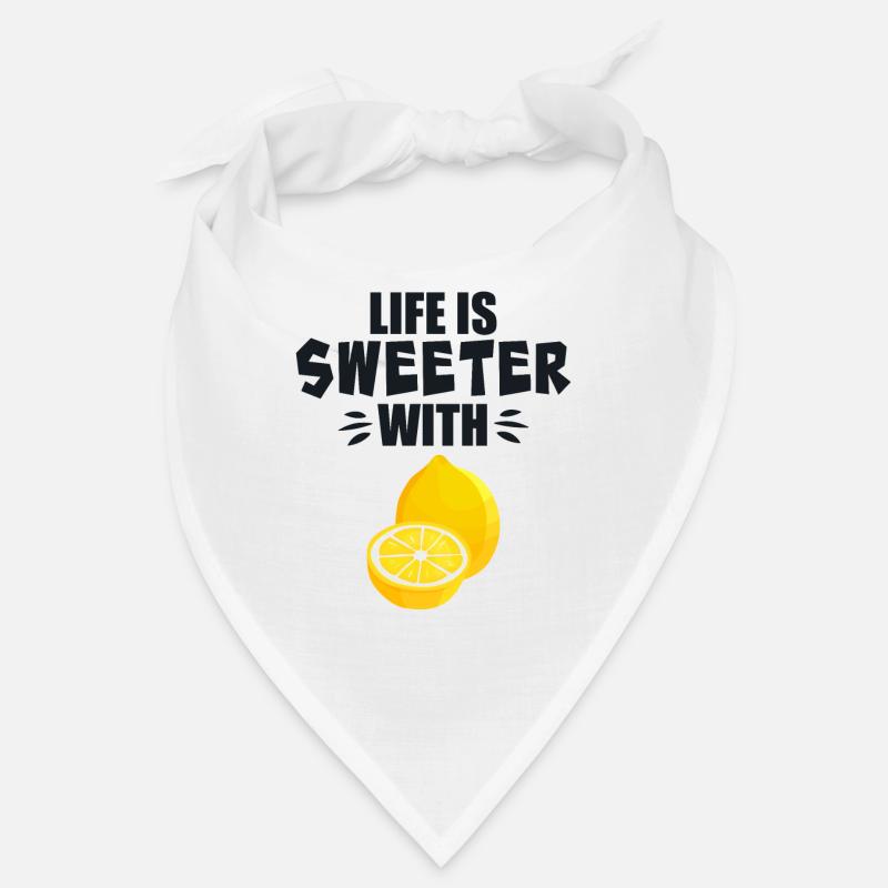Life Is Sweeter With Lemon Bandana
