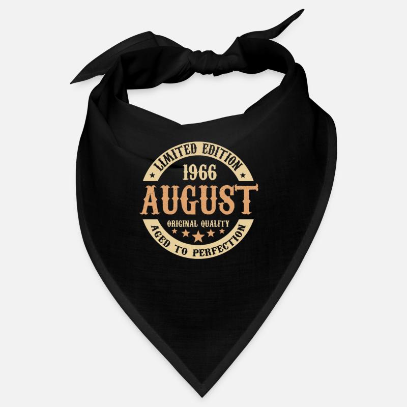 August 1966 Vintage Geburtstag Geschenk Bandana