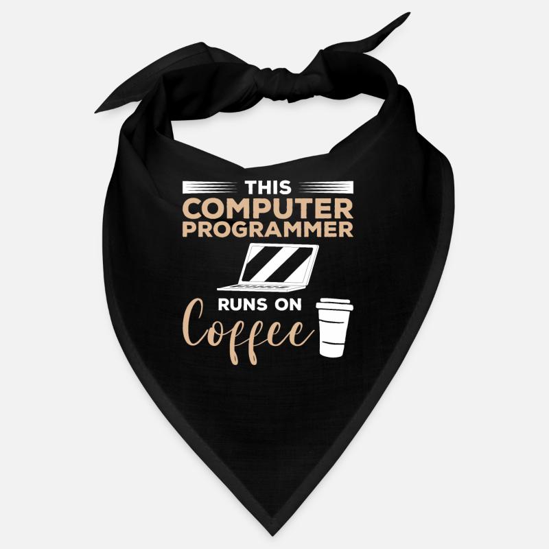 This Computer Programmer Runs On Coffee Bandana