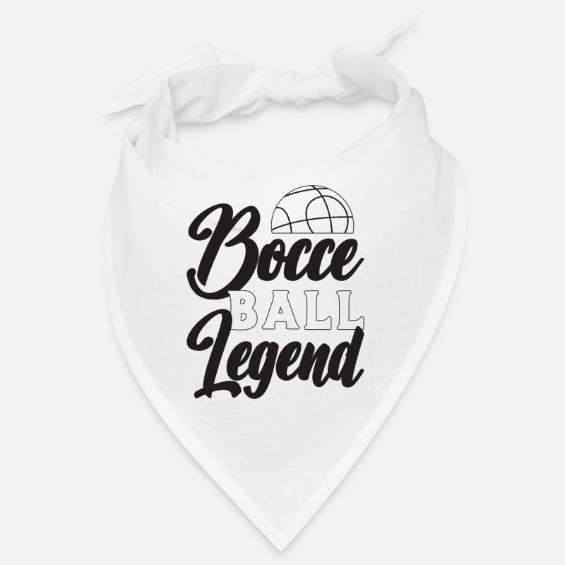Bocce Ball Legend Boules Petanque Bocce Player Bandana