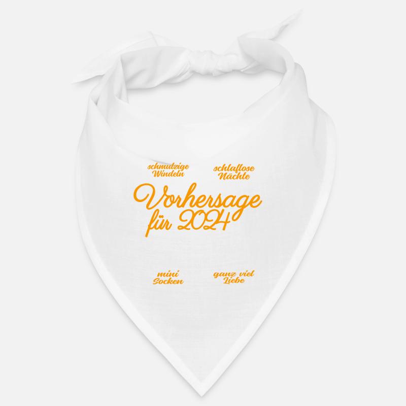 Werdende Eltern 2024 Babybauch Vorhersage Bandana