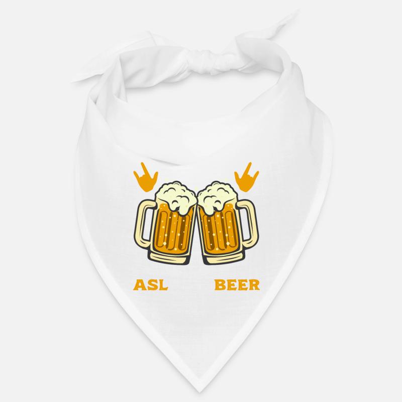 Deaf Pride ASL Sign Language Bandana