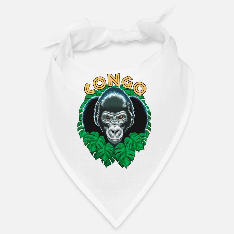 Gorille Du Congo Bandana