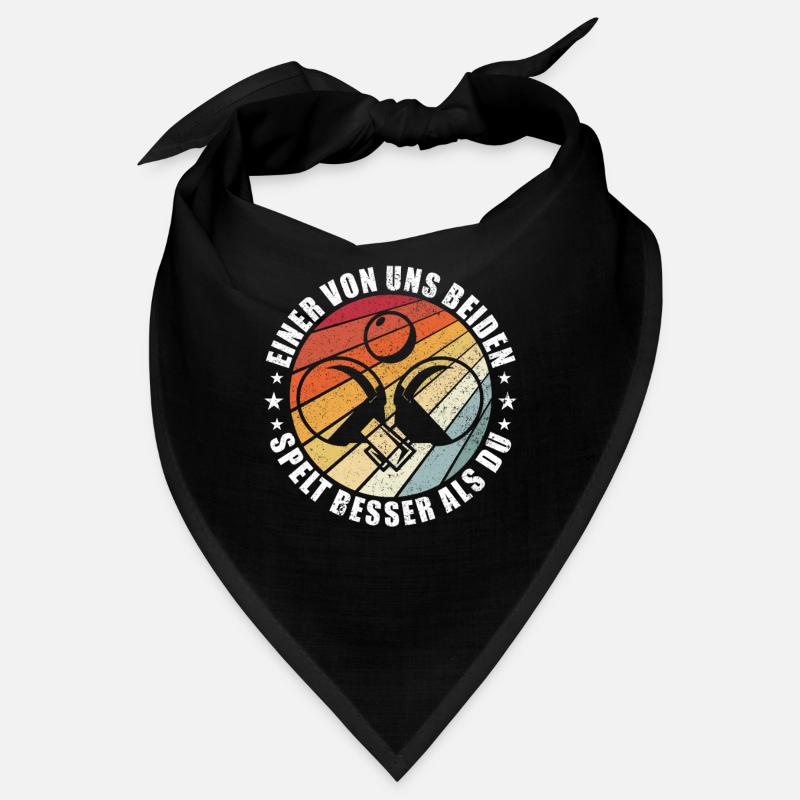 Einer von uns Beiden spielt besser - lustig Bandana