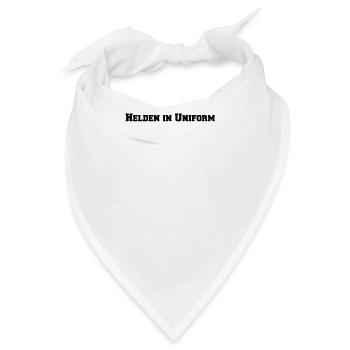 Feuerwehr - Helden in Uniform - Bandana - Weiß - Vorne