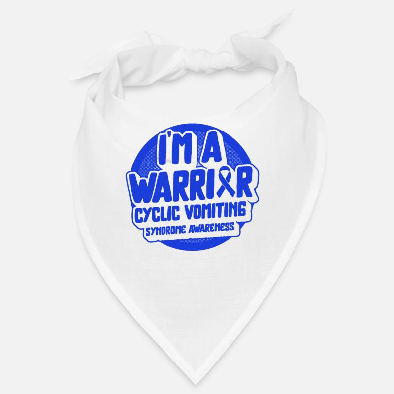 Zyklisches Erbrechen-Syndrom Shirt, I'm A Warrior CVS Bandana