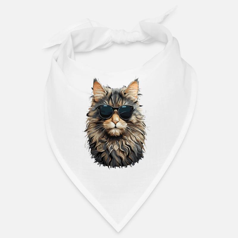 Cool Norwegian Forest Cat Cat Cat Lover Bandana
