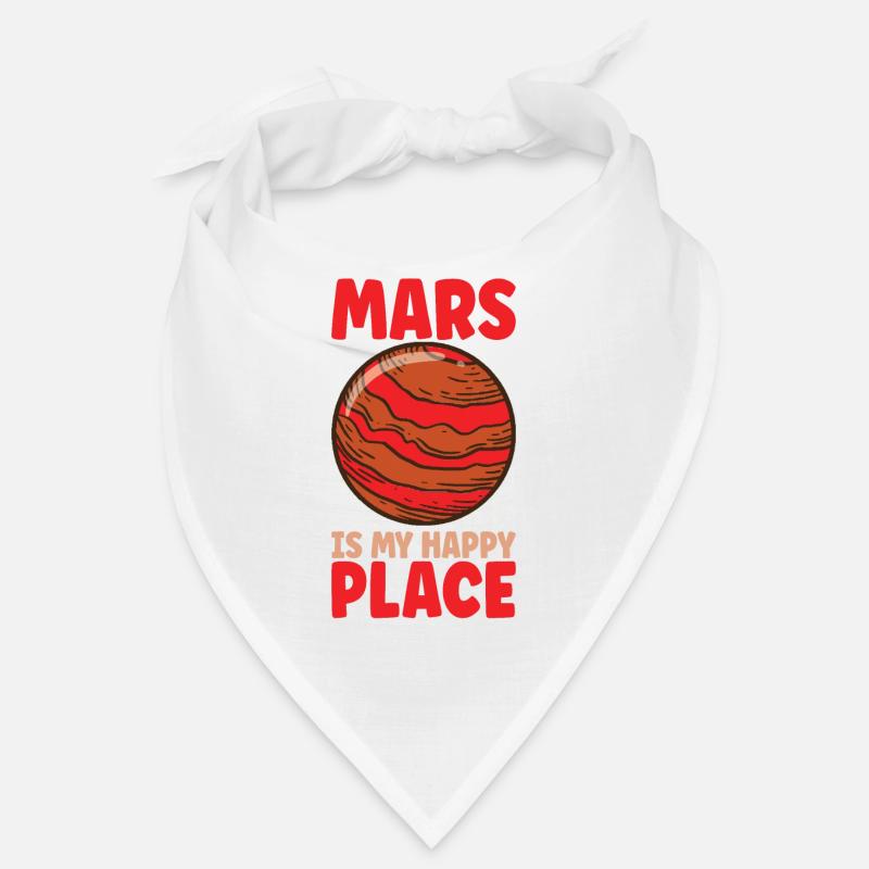 Mars Explore Astronaut Astronomy Solar System Bandana