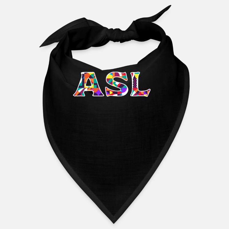 Deaf Pride ASL Bandana