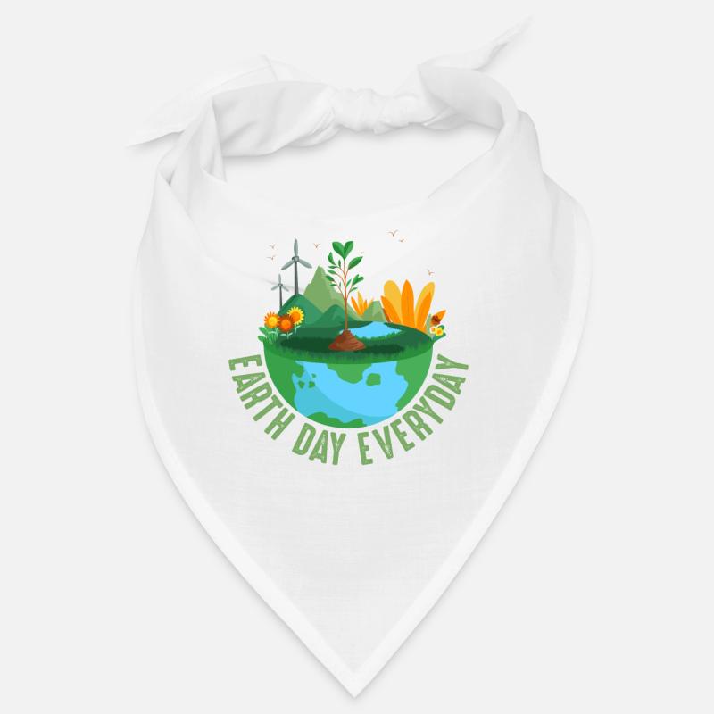 Tag der Erde Tägliches Umweltbewusstsein Bandana