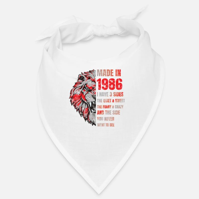 1986 Geburtstag Lion made in Bandana