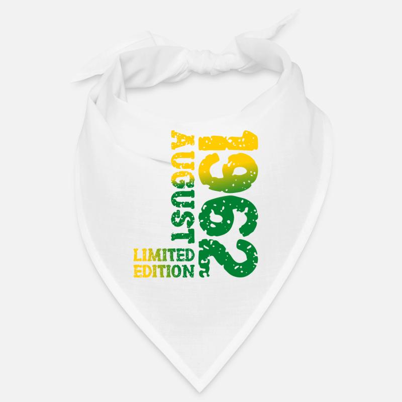 1962 August Limited Edition 61. Geburtstag Outfit Bandana