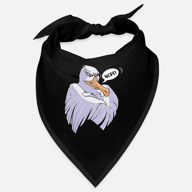Seagulls stubborn NOPE! Coast Bird Seagull Bird Bandana