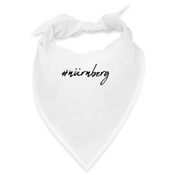 Nürnberg - Bandana - Weiß - Vorne