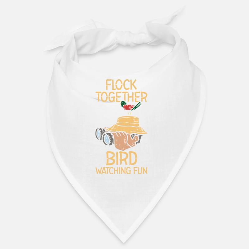 Observation des oiseaux Jumelles d’observation des oiseaux Plumes aviaires Bandana