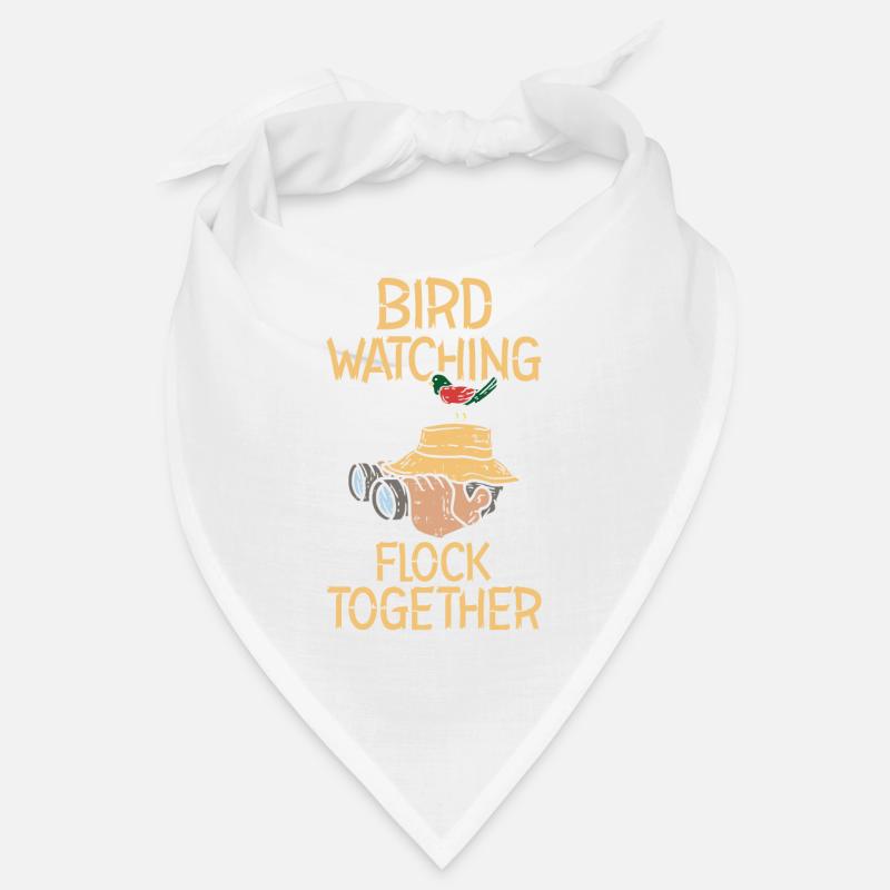 Bird Watching Birding Binoculars Avian Feathered Bandana
