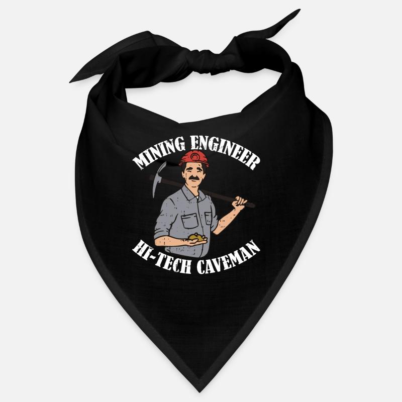 Gold Gold Mining Gold Mining Caveman Bandana