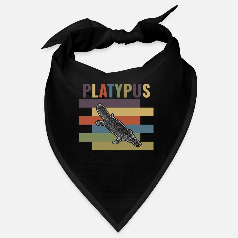 Schnabeltier Ornithorynque rétro Bandana
