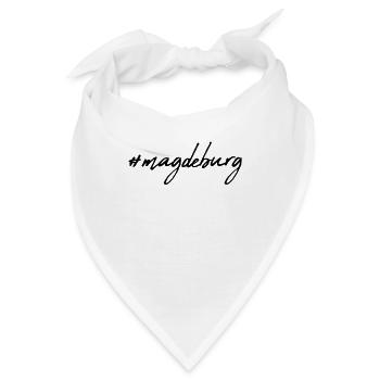 Magdeburg - Bandana - Weiß - Vorne