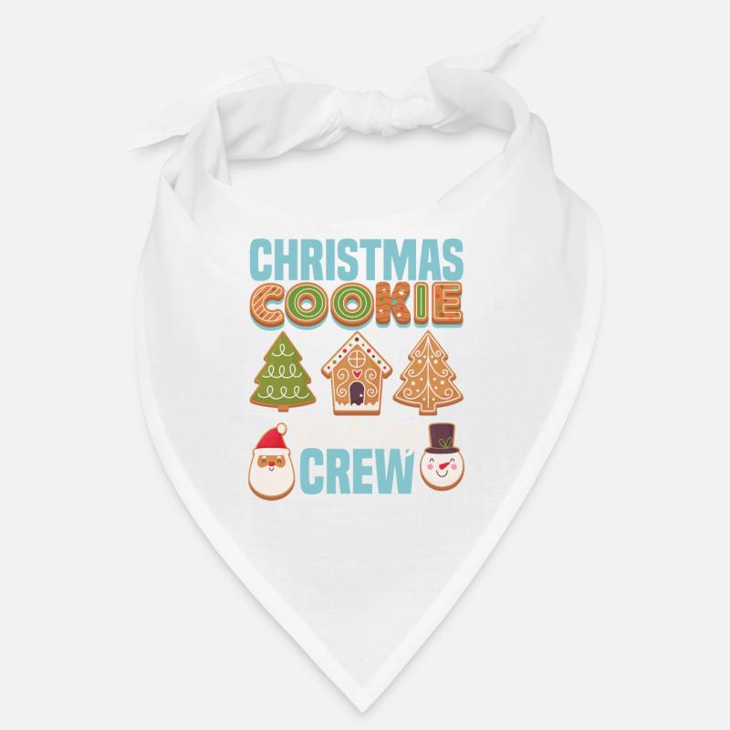 Équipe de cuisson de biscuits de Noël traditionnelle Bandana