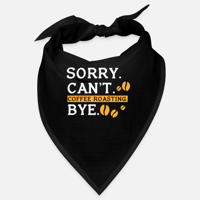 Kafffee Rösten Geschenk Bandana