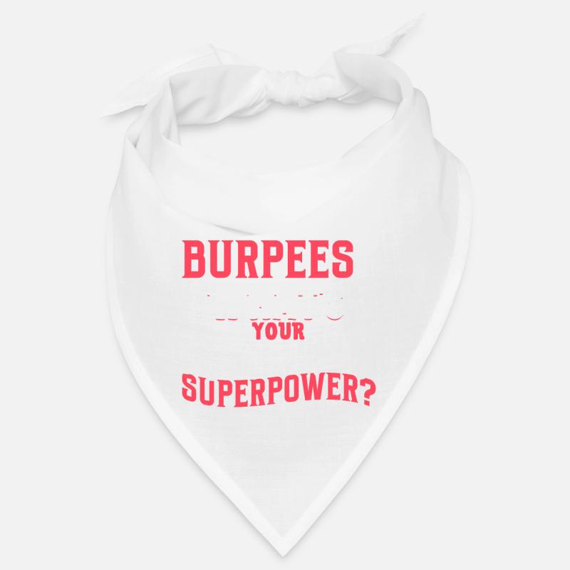 Burpees Exercises Workout Bandana