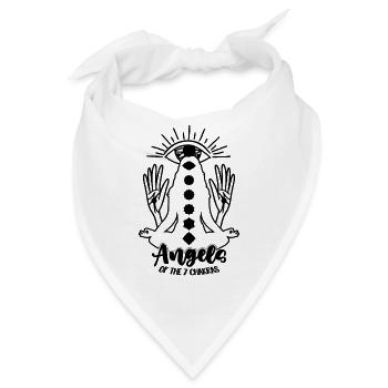 Angels Of The 7 Chakras Meditation Reiki Master - Bandana - Weiß - Vorne