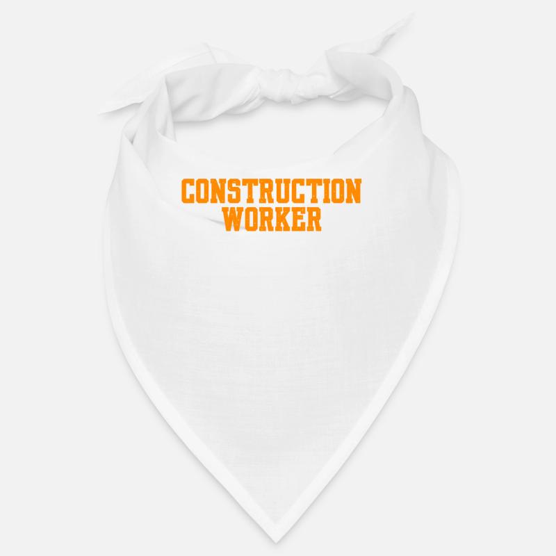 Travailleur de la construction Nom Ouvrier de la construction Bandana