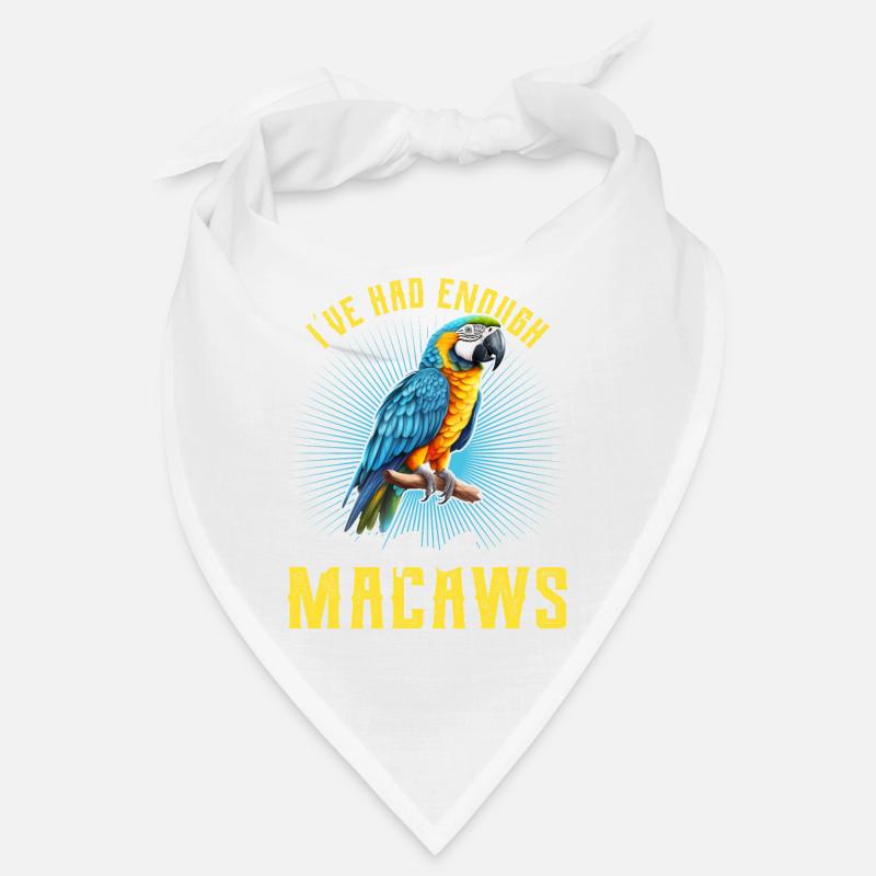 Ara Vogel I ́ve had enough I ́ll go Cuddle Macaws Bandana