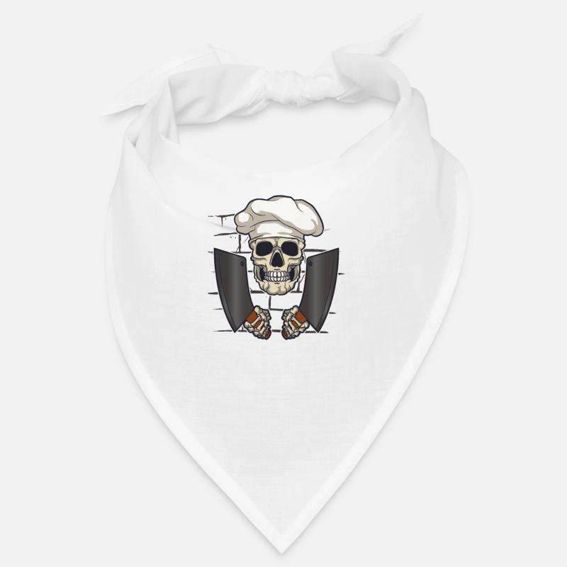 Meat Cutter Butcher Horror Skeleton Gore Bandana