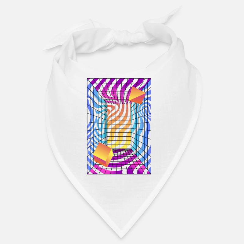 80´s Synthwave Synthesizer Musik Retro Bandana