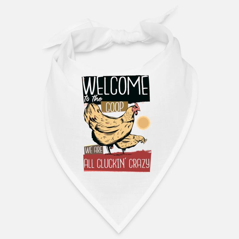 Poulailler Éleveur Élevage Poule Bandana