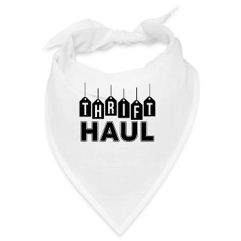 Thrift Haul Thrift Shopping Second Hand Thrifter - Bandana - Weiß - Vorne