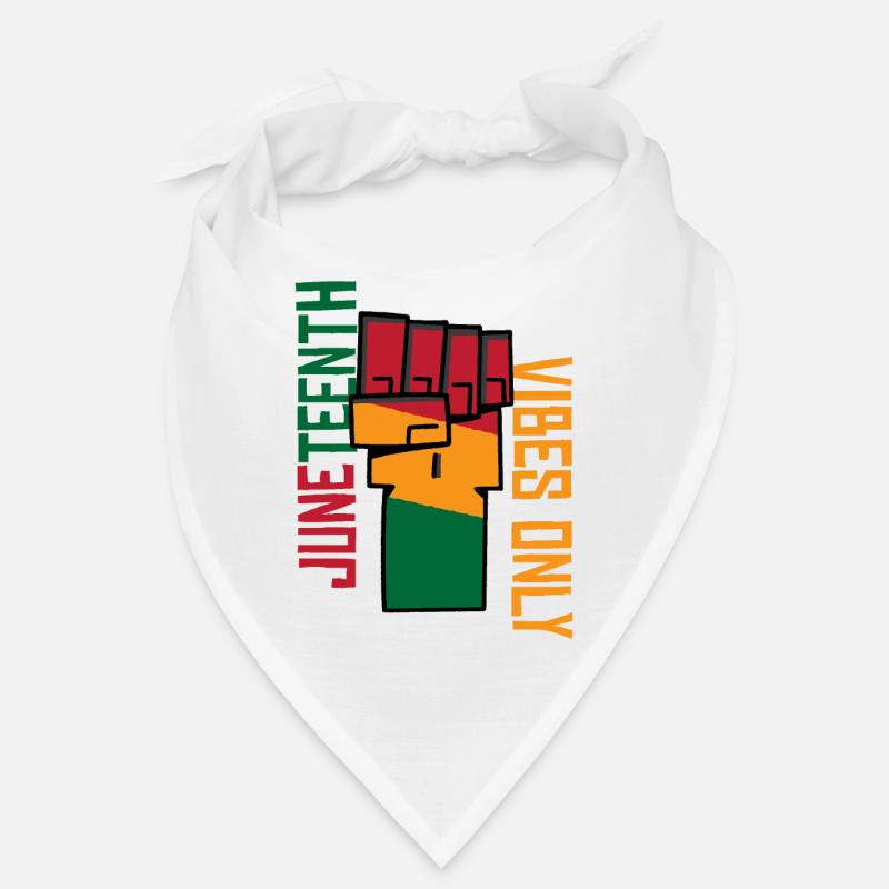 Juneteenth Vibes seulement | Liberté | Jour de l’émancipation Bandana