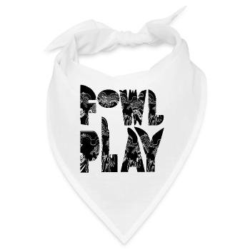 VÖGEL SPIELEN - Bandana - Weiß - Vorne