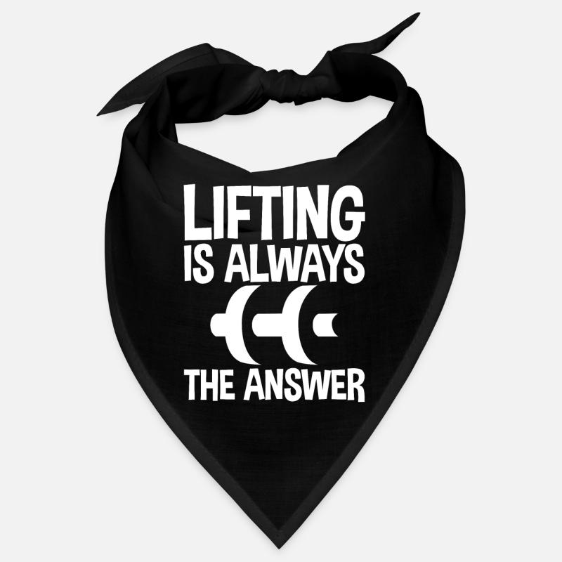 Lifting Is Always The Answer 2 Bandana
