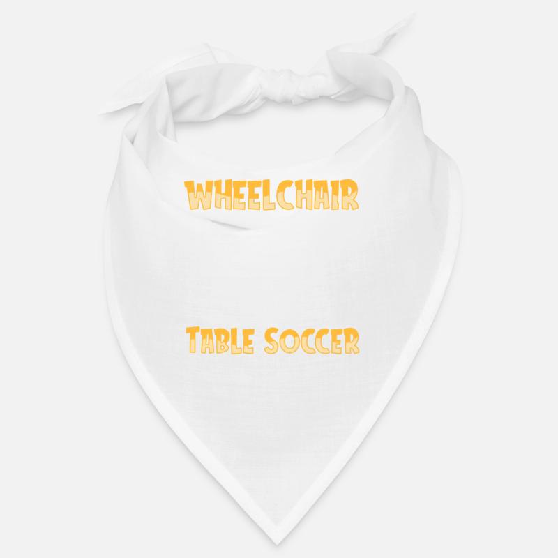 Tischfußball Kicker Rollstuhl Bandana