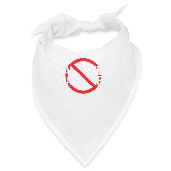 Geschieden Trennung Scheidung Scheidungs - Bandana - Weiß - Vorne