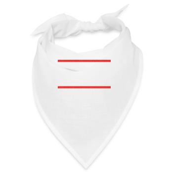 Geschieden Trennung Scheidung Scheidungs - Bandana - Weiß - Vorne