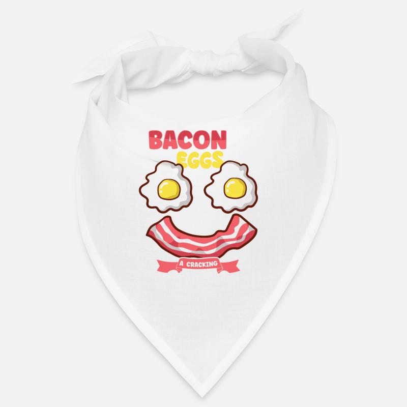 Funny chest fast menu bacon start the morning Bandana