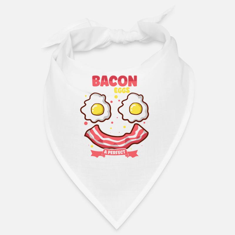Funny chest fast menu bacon start the morning Bandana