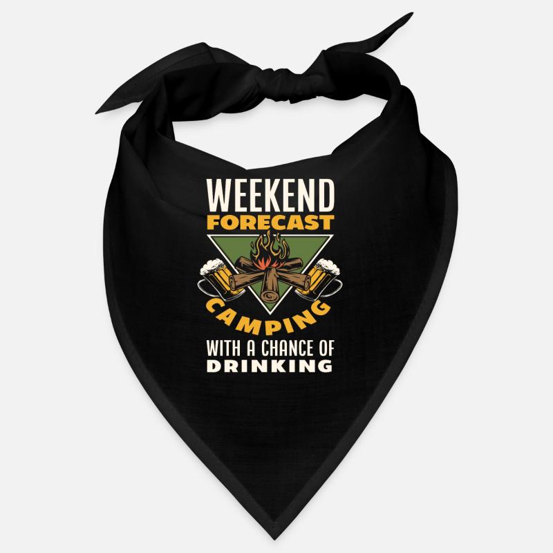 Weekend Beer Fun Camping Camping Camper Bandana